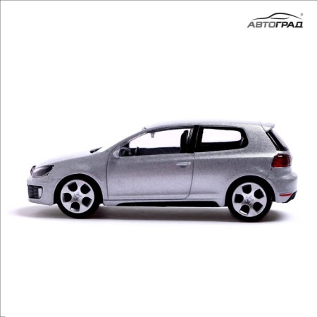 Metal machine Volkswagen Golf GTI, 1:43, Silver Color-3
