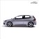 Metal machine Volkswagen Golf GTI, 1:43, Silver Color