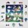 Figure wooden puzzle "Traveling around the world"