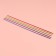 Knitting knitting needles, hindeer, aluminum, d = 2 mm, 25 cm, 5 pcs, color mix