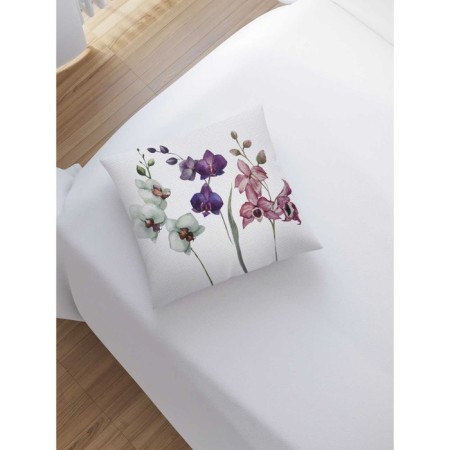 Decorative pillowcase "Natural color", on a zipper, size 45x45 cm-1