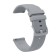 Smart hours strap, 19.5 mm, silicone, red