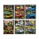 Notepad A7, 40 sheets in a cage on the crest "Auto Champion", covered cardboard, mix