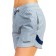 Women's shorts ise, size 48 cm, gray color