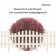 Decorative fence, 35 × 210 cm, 5 sections, plastic, white, RENESSANS, GREENGO