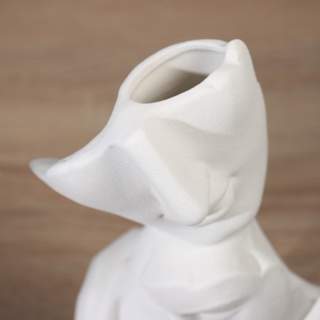VAZ Coramics Table "Tender Touch" 20.5x14 cm, white-3