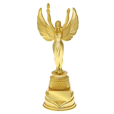 The award figure is “Nika”, a stand plastic gold, 18.5 x 7 x 6 cm.-1