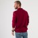 Cardigan male SL, 50, burgundy