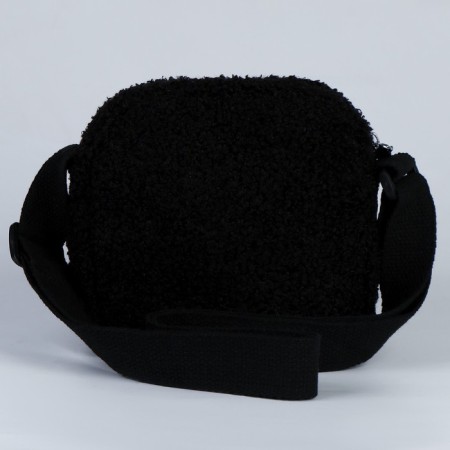 Plush bag "bear", black color-5