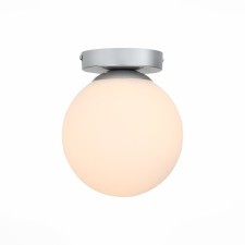 Светильник настенный Evoluce. SL717.501.01. Acini. 1х40 Вт, E27, 18х18х22 см, цвет серебристый