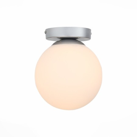 Wall lamp EVOLUCE. SL717.501.01. Acini. 1x40 W, E27, 18x18x22 cm, silver color