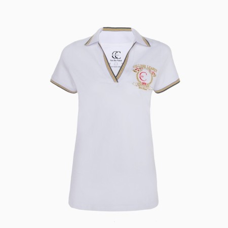 T -shirt female, white color, size 44 (m)-7