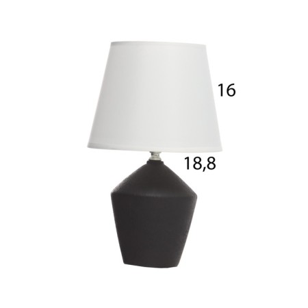 Table lamp "Olaf" 1x40W E14 black 19.5x19.5x35cm-5