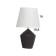 Table lamp "Olaf" 1x40W E14 black 19.5x19.5x35cm