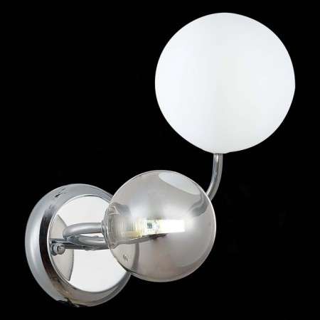 Wall lamp EVOLUCE. Sle220911-02. FORMAE. 2x5 watts, G9, 4000k, 13x15 cm, chromium color-1