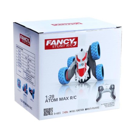 Radio-controlled car-controlled machine "Tricky", works on the battery, the color is blue-6
