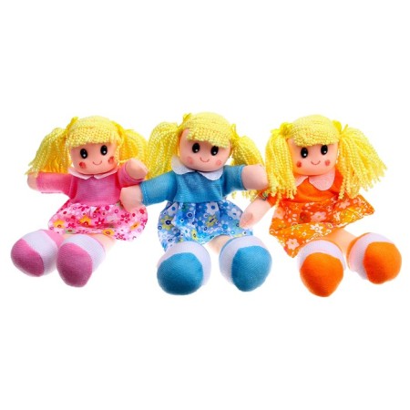 Soft doll in dresses, Mix color