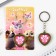 A keychain for keys with a place under the photo My beled Pet, 8 x 3 cm