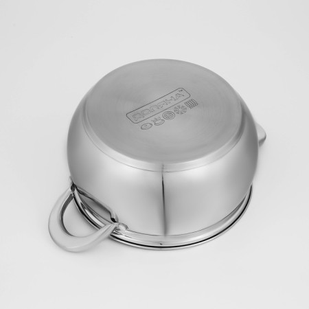 A stainless steel pan “Hyperion”, 3.5 l, D = 20 cm, with a lid-5