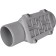 The sewer audit Stout SKB-0014-000110, D = 110 mm, with a rectangular lid, silent