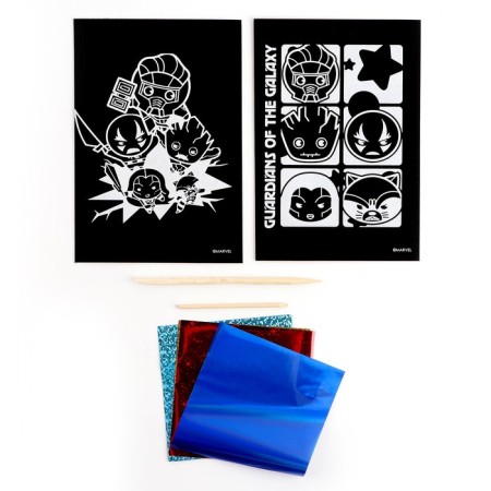 Set for creativity, application with foil and engraving "Guardians of the Galaxy"-1