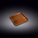 Wilmax England Acacia plate, size 10x10 cm
