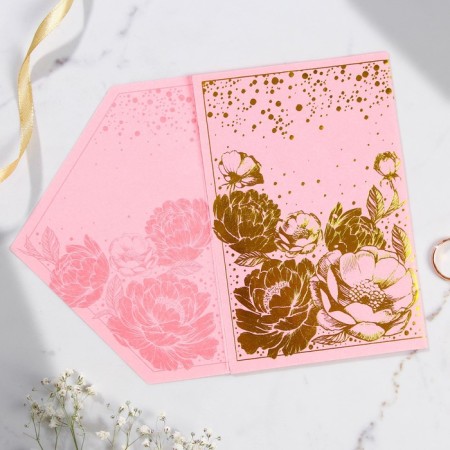 Wedding invitation: with an envelope "Spring mood", 10 x 15 cm-9