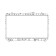 Cooling radiator for Rezzo (00-) MT Chevrolet 96813422, Luzar LRC 0522