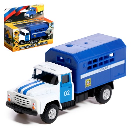 Metal truck "ZIL. Police "1:52, inertia