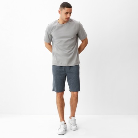 Men's shorts Minaku: Casual Collection Man Graphite Melange, Rr. 54-2