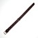 The skin is embossed on the felt, dimensionless, 64 x 3.5 cm, Osh 31-60 cm, brown