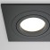Introduced lamp Technical DL024-2-03B, 3x50W, 25.6x9.2x2.5 cm, GU10, Black color black