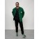 Male windbreaker, size 48, green color