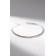Necklace "ice", 1 row, white color in silver, 35 cm