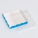 Box for cookies, blue, 15 x 15 x 3 cm