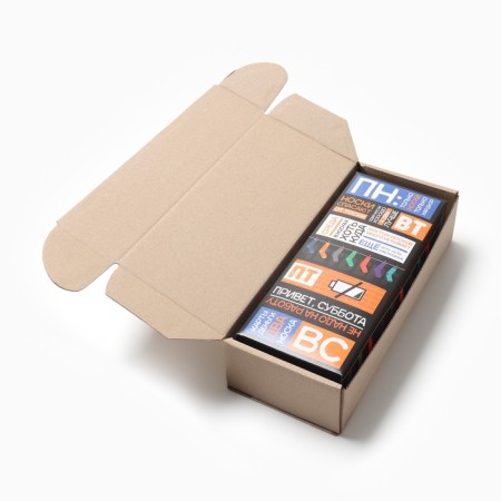 A set of male socks KAFTAN "Week" 7 pairs, rr 41-44 (27-29 cm)-6