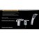 Bath mixer D&K Berlin Freie DA1434901, color chromium