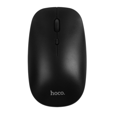 Hoco GM15 mouse, wireless (2.4 + BT), optical, 800-1200-1600 dpi, black-5