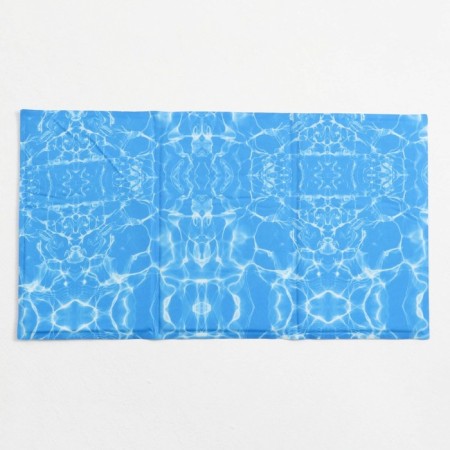 Cooling rug (gel), 90 x 50 cm, waves-2