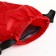 Bag for shoes are large, on the screed, red color