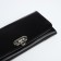 Women's wallet on fasteners, black color