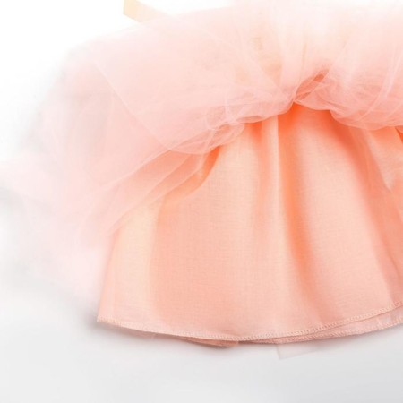 Three -layer skirt KAFTAN, peach, 25 x 22 cm-3