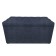 Puff with a lid and weighting, 800 × 400 × 420 mm, Dakota velor, Denim color
