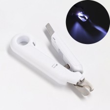 Smart animal clawerus, with a file, LED LED, on batteries