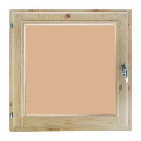 Window, 60 × 60cm, single -chamber double -glazed window, tinted, with a seal, from needles