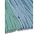 Set of curtains "Canvas", size 200x250 cm, 2 pcs, turquoise color, blue