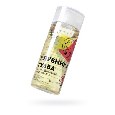 Massage oil with pheromones of the little streaming gouve, 150 ml
