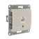 Computer socket "Glossa" Sche GSL000281K, single, hidden, beige color