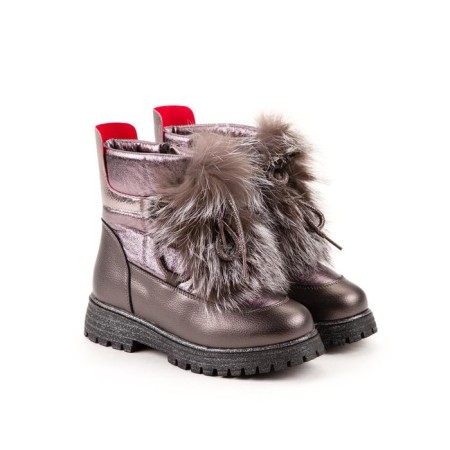 Boots, bronze color, size 35