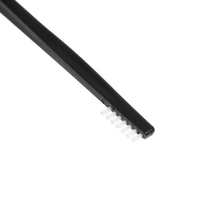Double-sided mini-brush with white bristles Grass Detail-3